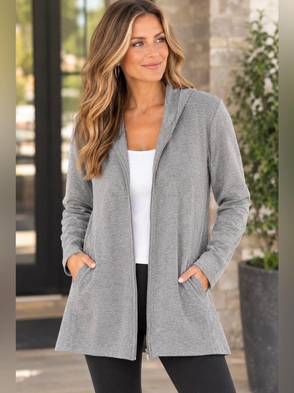 Eileen Fisher Full Zip Jacket Sz XL NWT